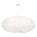 CAFEE-riippuvalaisin johdolla 1xE27/40W/230V, halkaisija 66 cm, valkoinen