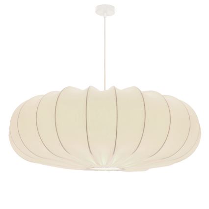 CAFEE-riippuvalaisin johdolla 1xE27/40W/230V, halkaisija 66 cm, valkoinen