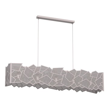 CAMO-kattovalaisin johdolla, 5 x E27 / 15 W / 230 V, beige