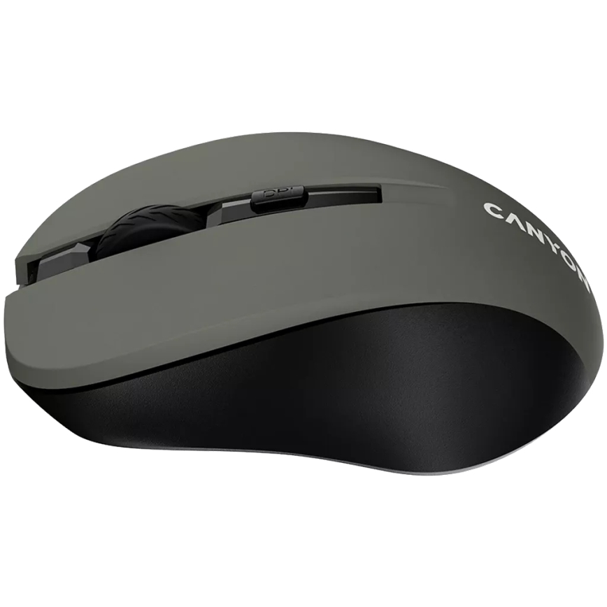 Canyon - Langaton hiiri 800/1000/1200 DPI 2xAAA harmaa