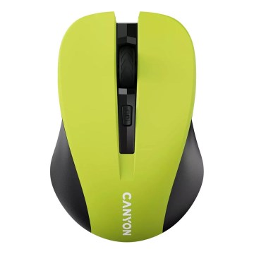 Canyon - Langaton hiiri 800/1000/1200 DPI 2xAAA keltainen