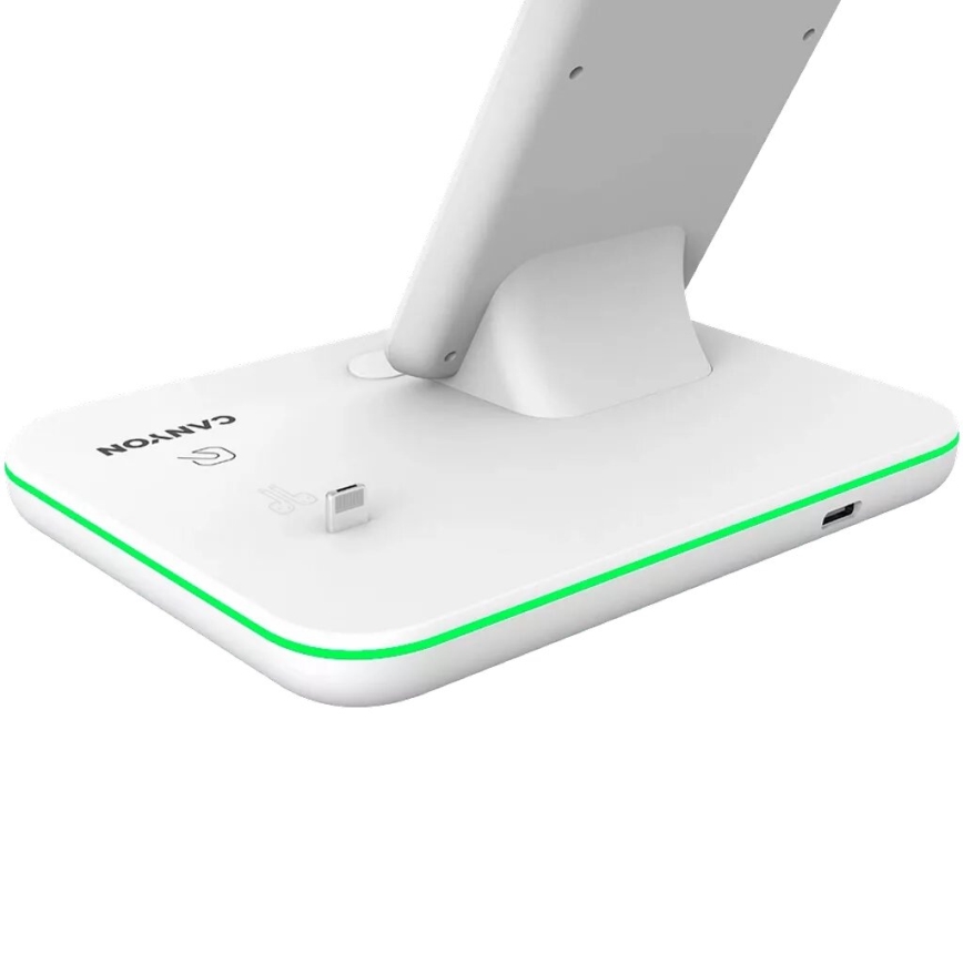 Canyon - Langaton laturi 3in1 valkoinen