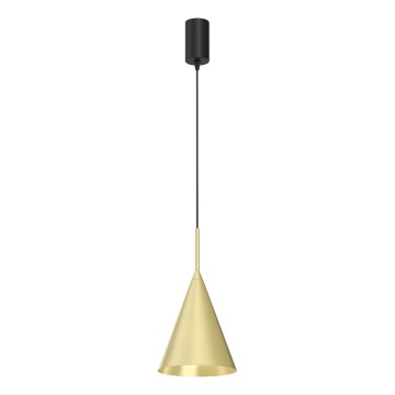 CAPITAL-riippuvalaisin lankaripustuksella 1xGX53/15W/230V Ø 17 cm, kullanvärinen