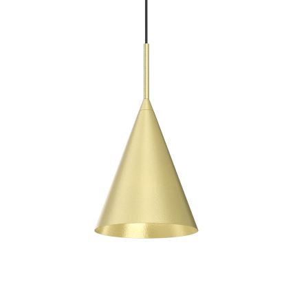CAPITAL-riippuvalaisin lankaripustuksella 1xGX53/15W/230V Ø 17 cm, kullanvärinen