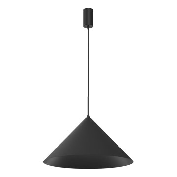 CAPITAL-riippuvalaisin vaijerilla 1xGX53/15W/230V halkaisija 46 cm musta