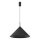 CAPITAL-riippuvalaisin vaijerilla 1xGX53/15W/230V halkaisija 46 cm musta