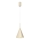CAPITAL-riippuvalaisin vaijerilla 1xGX53/15W/230V, Ø 17 cm, kermanvärinen