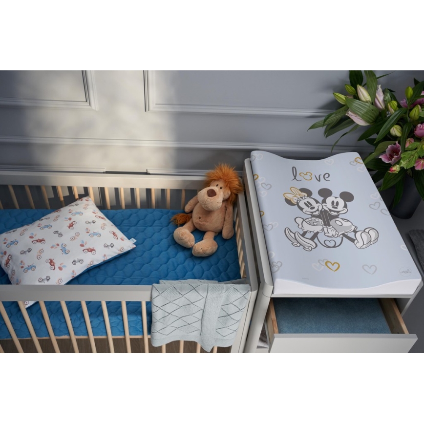 CebaBaby - Vaihtomatto molemminpuolinen COZY DISNEY 50x70 cm sininen