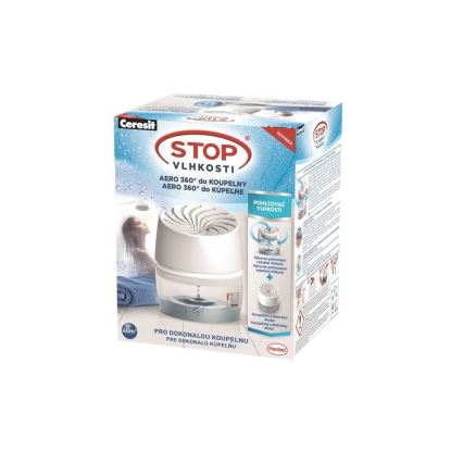 Ceresit - AERO 360° ilmankuivain kylpyhuoneeseen, valkoinen