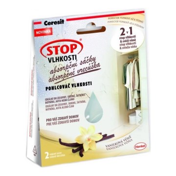 Ceresit - Kosteudenpoistopussit 2x 50 g vanilja