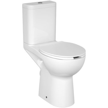 Cersanit K11-0221 - Esteetön lattiakiinnitteinen WC ETIUDA keramiikka/valkoinen