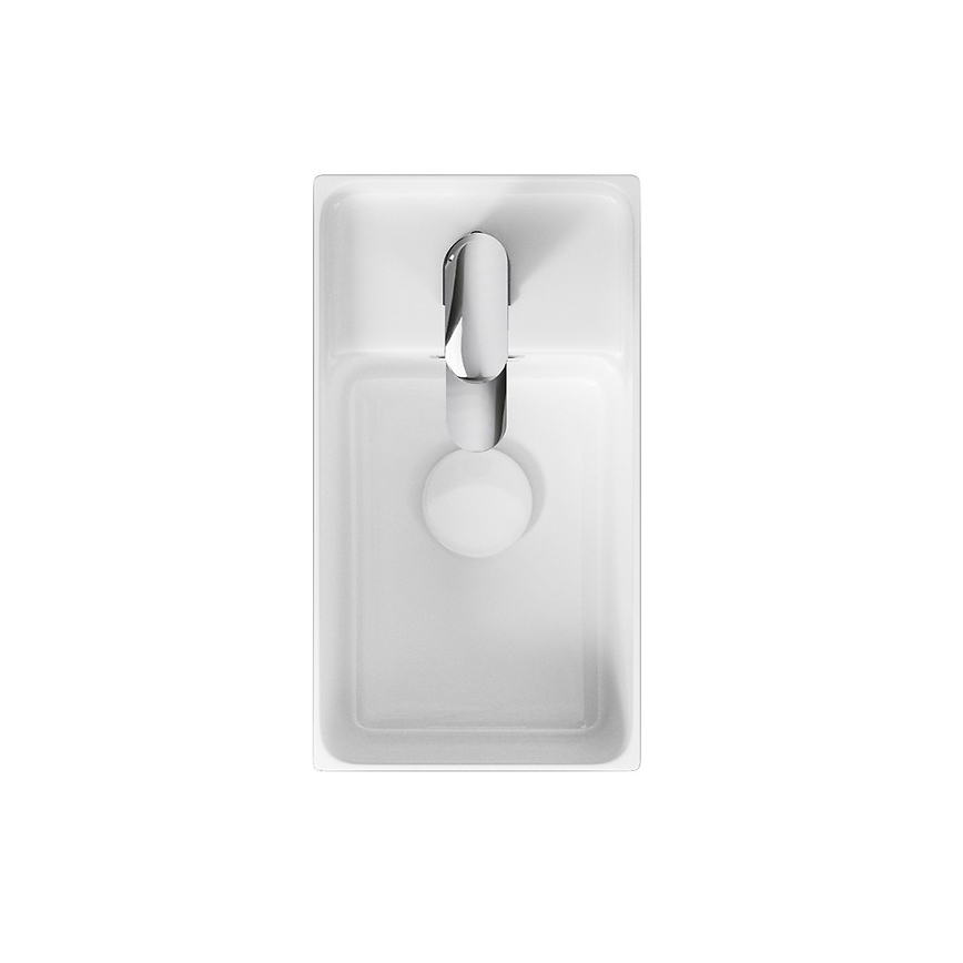 Cersanit K114-004 - Pöytätasolle asennettava pesuallas CREA 22x40 cm keramiikka/kiiltävä valkoinen