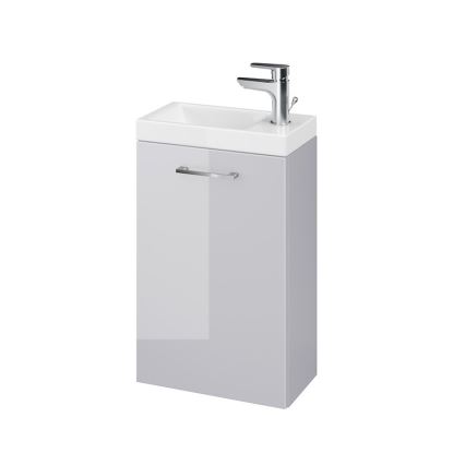 Cersanit K32-001-BOX - Pesuallas tasoon/seinään asennettava COMO 22x40 cm keraaminen/kiiltävä valkoinen