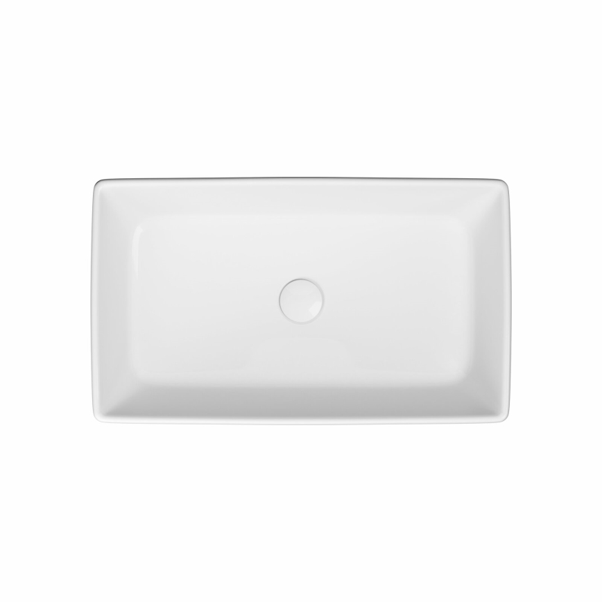 Cersanit K35-047-ECO - CITY-tasopesuallas 36x60 cm keraaminen/kiiltävä valkoinen