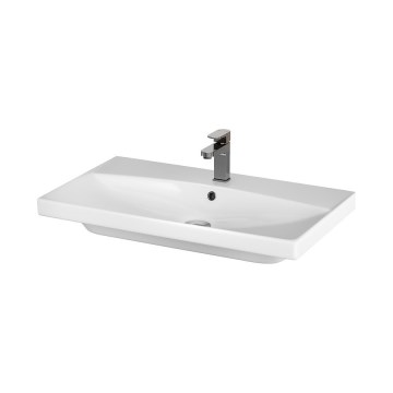 Cersanit K35-061 - Upotettava pesuallas CITY 45,5 x 80,5 cm keraaminen/kiiltävä valkoinen