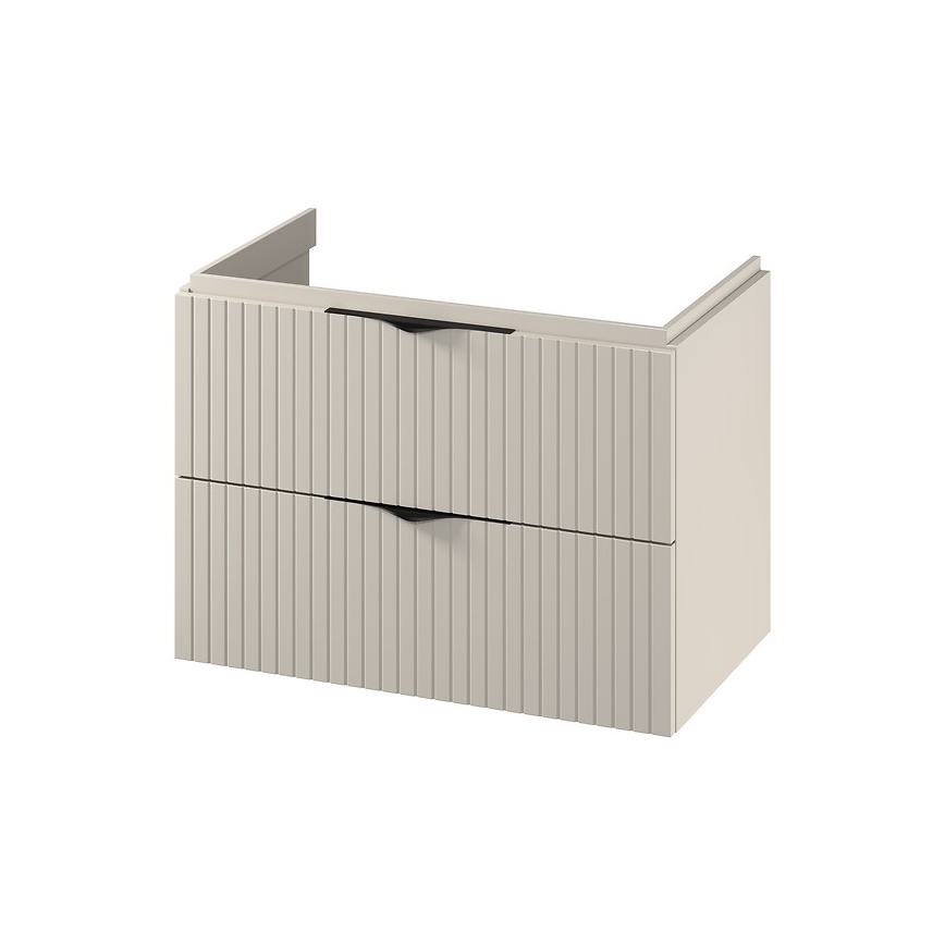 Cersanit S1015-003 - TIRSO ripustettava allaskaappi 80x55x45 cm beige