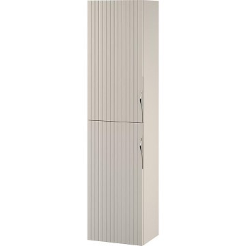 Cersanit S1015-006 - Seinäasennettava kylpyhuonekaappi TIRSO 40x160x30 cm beige