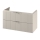 Cersanit S1015-013 - Seinälle asennettava kylpyhuoneen allaskaappi TIRSO 100x55x45 cm beige