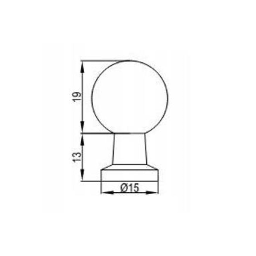 Cersanit S1021-020 - MILLE-kalustevedin, musta