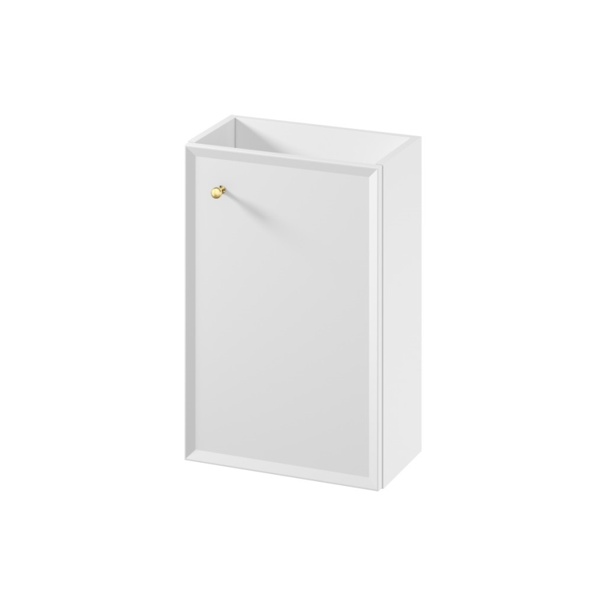 Cersanit S1022-002 - Seinäasennettava kylpyhuoneen allaskaappi pesualtaan alle MILLE 40x22 cm valkoinen