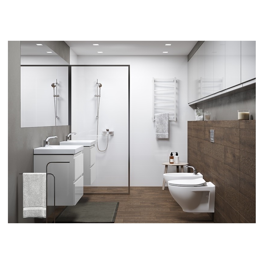 Cersanit S801-229-DSM - MODUO SLIM seinäkaappi pesualtaalla 50x62x35 cm kiiltävän valkoinen