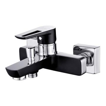 Cersanit S951-009 - Kylpyhana MILLE musta/kiiltävä kromi