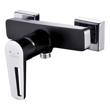 Cersanit S951-034 - Suihkuhana MILLE musta/kiiltävä kromi