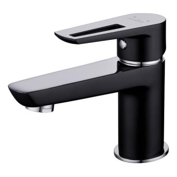 Cersanit S951-048 - Altaan hana MILLE 13,4 cm musta + jäte