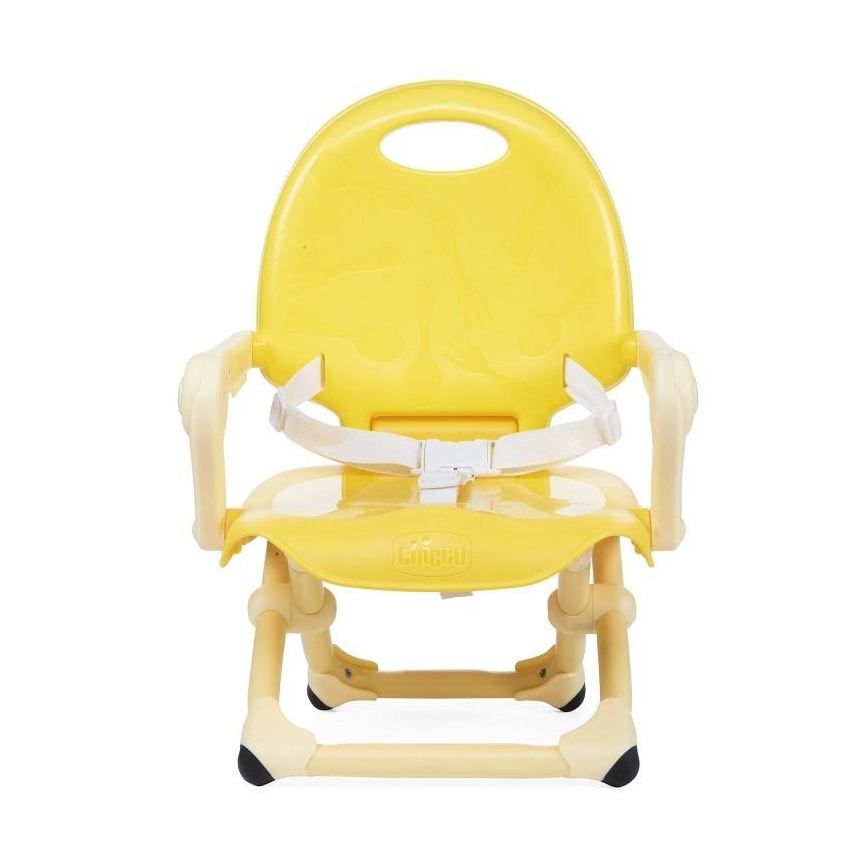 Chicco - Lasten kannettava tuolin korokeistuin POCKET SNACK keltainen