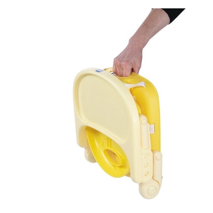 Chicco - Lasten kannettava tuolin korokeistuin POCKET SNACK keltainen