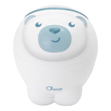 Chicco - Lasten projektori 2-in-1 POLAR BEAR 3xAA sininen