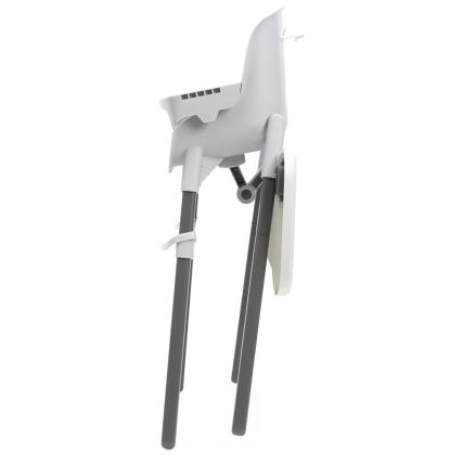 Chicco - Lasten syöttötuoli ZEST 3v1 valkoinen/harmaa