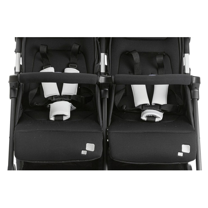 Chicco - Lastenrattaat kaksosille OHLALA TWIN Black Yö musta