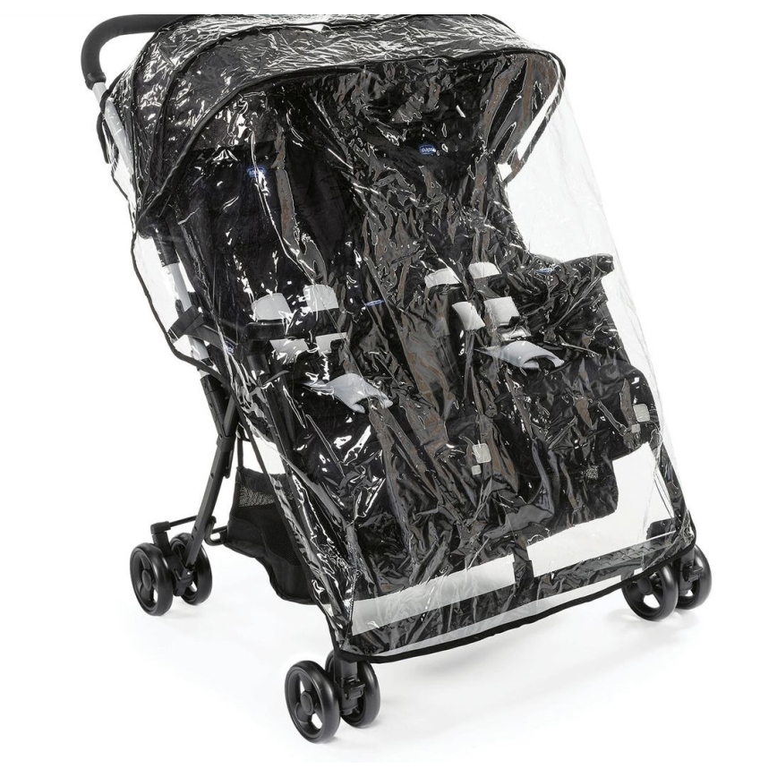 Chicco - Lastenrattaat kaksosille OHLALA TWIN Black Yö musta