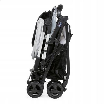 Chicco - Lastenrattaat kaksosille OHLALA TWIN Silver Kissa hopea