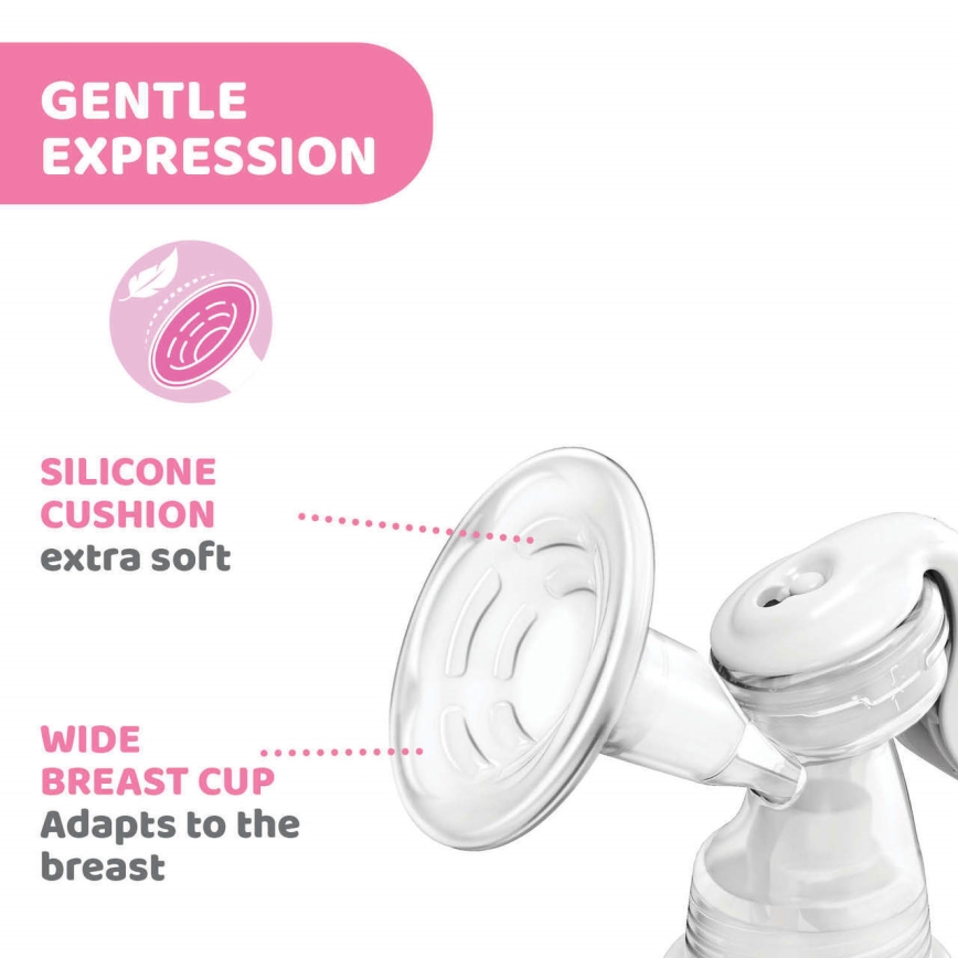 Chicco - Manuaalinen rintapumppu Natural Feeling