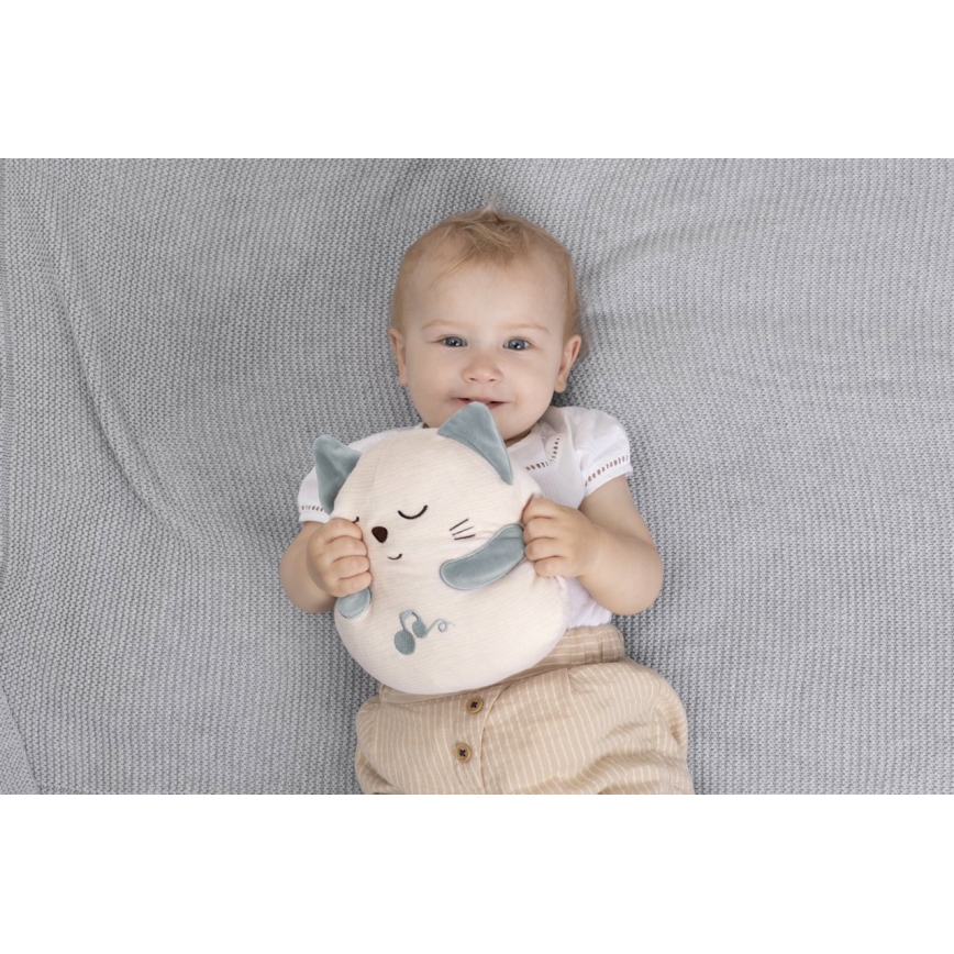 Chicco - Pehmo interaktiivinen lelu kissa 3xAAA
