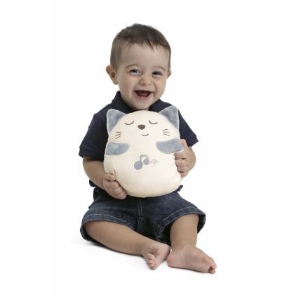 Chicco - Pehmo interaktiivinen lelu kissa 3xAAA