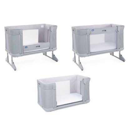 Chicco - Pinnasänky 3in1 3v1 NEXT2ME FOREVER tumma