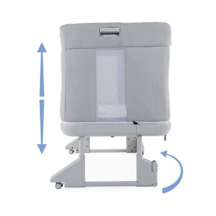 Chicco - Pinnasänky 3in1 3v1 NEXT2ME FOREVER tumma