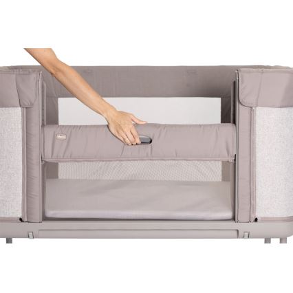 Chicco - Pinnasänky 3in1 NEXT2ME FOREVER harmaa