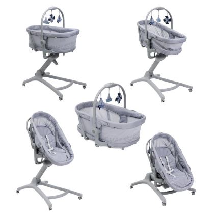 Chicco - Pinnasänky 5in1 BABY HUG PRO harmaa