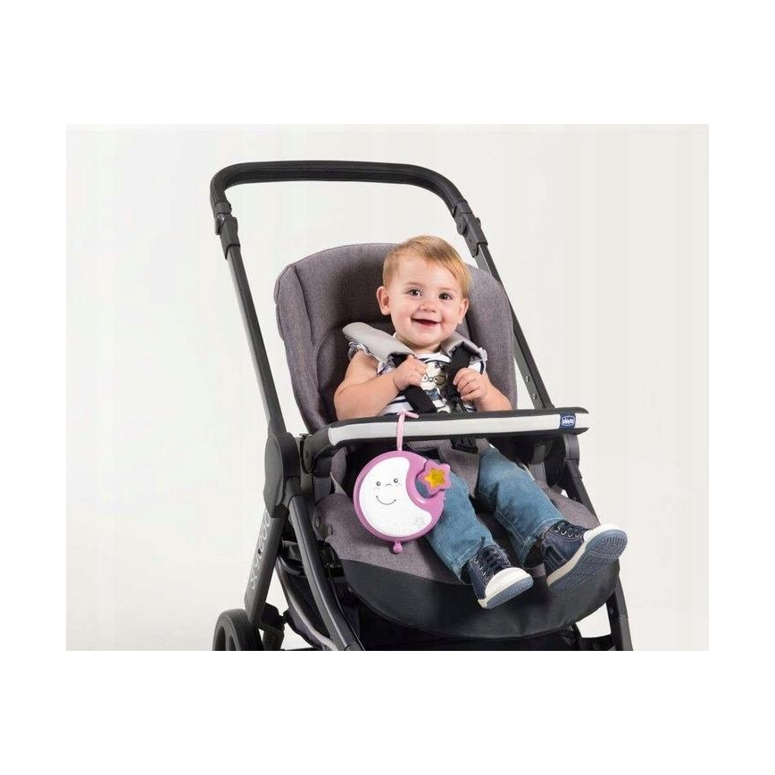 Chicco - Pinnasänky mobile melodialla 3in1 NEXT2DREAMS 3xAA pinkki