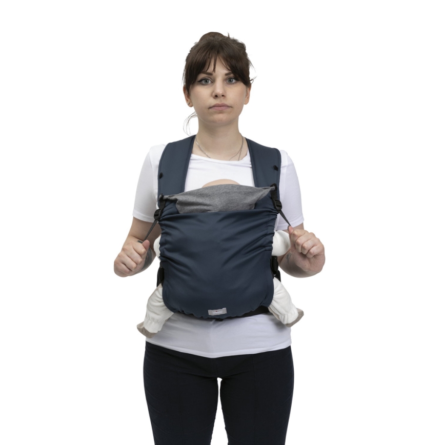 Chicco - Vauvan kantoreppu SKIN FIT tummansininen