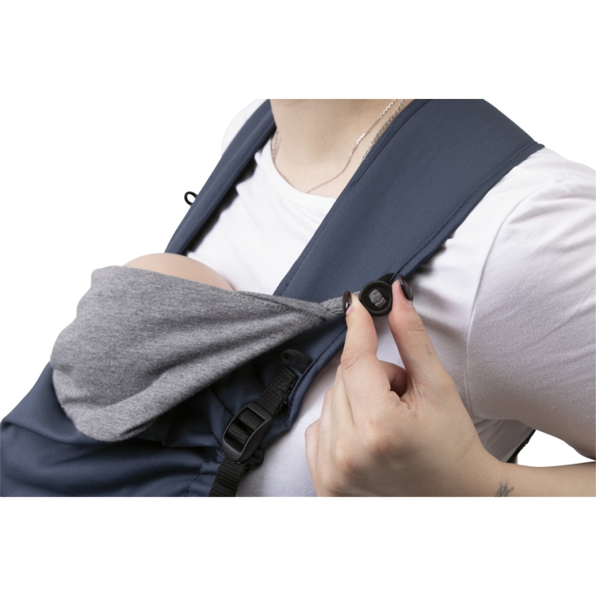 Chicco - Vauvan kantoreppu SKIN FIT tummansininen