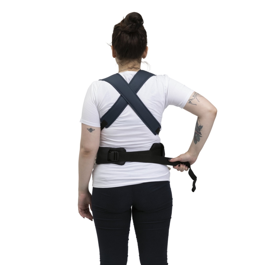 Chicco - Vauvan kantoreppu SKIN FIT tummansininen