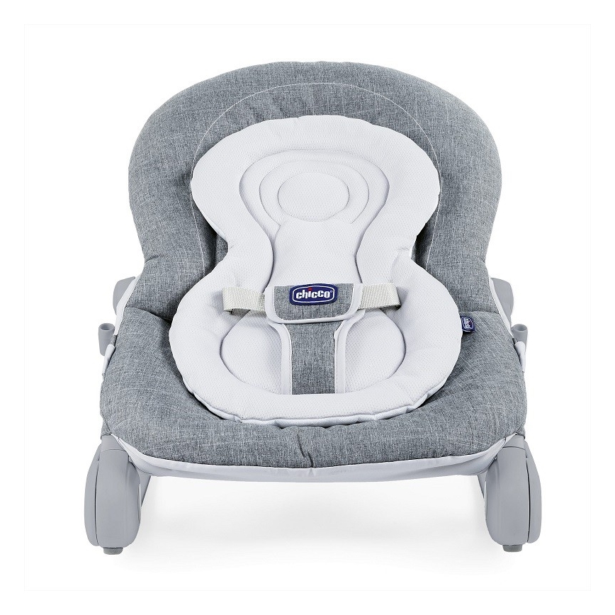 Chicco - Vauvan keinu HOOPLA harmaa/valkoinen