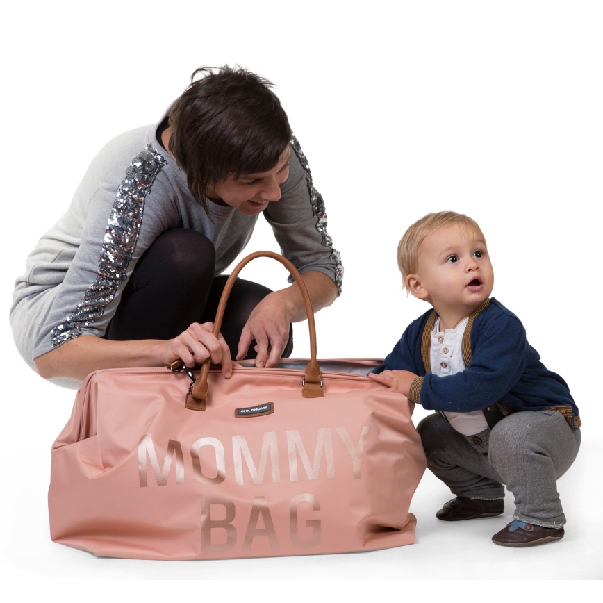 Childhome - Hoitolaukku MOMMY BAG pinkki
