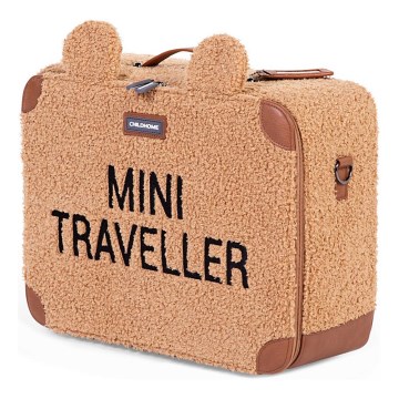 Childhome - Lasten matkalaukku TEDDY ruskea
