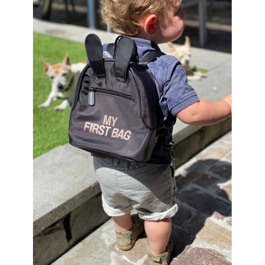 Childhome - Lasten reppu MY FIRST BAG musta